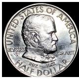 1922-S Silver Half Dollar Grant Commemorative UNCI
