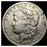1878-S Silver Morgan Dollar CLOSELY UNCIRCULATED
