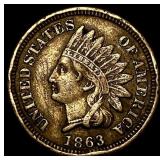 1863 Indian Head Cent HIGH GRADE