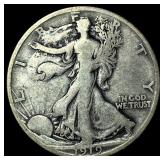 1919-D Silver Walking Liberty Half Dollar  ABOUT