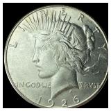 1926-S Peace Silver Dollar CHOICE BU