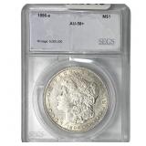 1896-S Morgan Silver Dollar SEGS AU58+