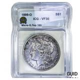 1899-O Morgan Silver Dollar ICG VF30 Micro O