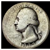 1932-D Silver Washington Quarter NICELY CIRCULATED