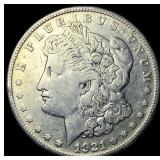 1921 Silver Morgan Dollar NEARLY UNCIRCULATED
