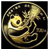 1984 Gold 100Y China Panda 1oz