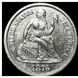 1876-CC Silver Dime UNCIRCULATED