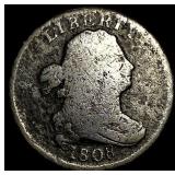 1808 Classic Head Half Cent NICELY CIRCULATED
