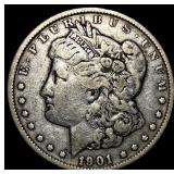 1901 Morgan Silver Dollar LIGHTLY CIRCULATED