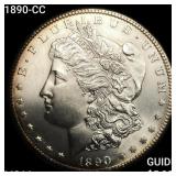 1890-CC Morgan Silver Dollar CHOICE BU
