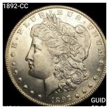 1892-CC Morgan Silver Dollar CHOICE BU