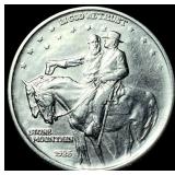 1925 Silver Half Dollar Stone Mountain CHOICE BU