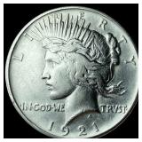 1921 Silver High Relief Peace Dollar  UNCIRCULATE