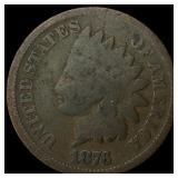 1876 Indian Head Cent LIGHTLY CIRCULATED
