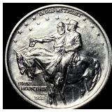 1925 Silver Half Dollar Stone Mountain CHOICE BU