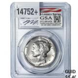 2021 $25 Palladium American Liberty 1oz PCGS MS69