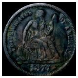 1877-CC Seated Liberty Dime CLOSELY UNCIRCULATED