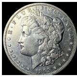1892-S Silver Morgan Dollar NEARLY UNCIRCULATED