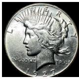 1927 Silver Peace Dollar UNCIRCULATED