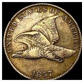 1857 Flying Eagle Cent UNCIRCULATED