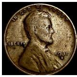 1931-S Lincoln Wheat Cent NEARLY UNCIRCULATED