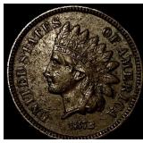 1873 Indian Head Cent CLOSELY UNCIRCULATED
