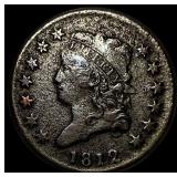 1812 Classic Head Large Cent NEARLY UNCIRCULATED