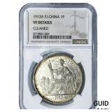 1913-A French-Indochina Silver 1 Trade Piastre NGC