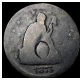 1875 Seated Liberty Quarter NICELY CIRCULATED