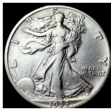 1933-S Silver Walking Liberty Half Dollar CLOSELY