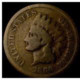 1868 Indian Head Cent NICELY CIRCULATED