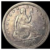 1856 Seated Liberty Quarter CLOSELY UNCIRCULATED