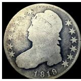 1819 Capped Bust Half Dollar NICELY CIRCULATED