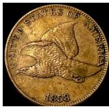 1858 Flying Eagle Cent CLOSELY UNCIRCULATED