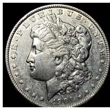 1901 Morgan Silver Dollar CLOSELY UNCIRCULATED