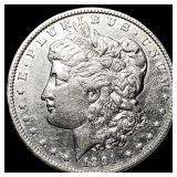 1891-S Silver Morgan Dollar CHOICE AU