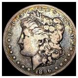 1896-S Silver Morgan Dollar LIGHTLY CIRCULATED