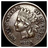1882 RD Indian Head Cent CHOICE AU