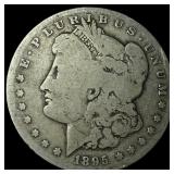 1895-S Silver Morgan Dollar NICELY CIRCULATED