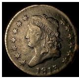 1813 Classic Head Large Cent LIGHTLY CIRCULATED