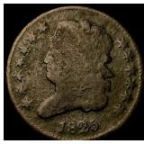 1825 Classic Head Half Cent LIGHTLY CIRCULATED