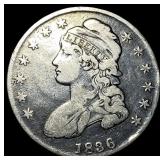 1836 Capped Bust Half Dollar LIGHTLY CIRCULATED