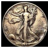 1923-S Silver Walking Liberty Half Dollar CLOSELY