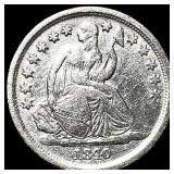 1840-O Silver Seated Liberty Dime  UNCIRCULATED