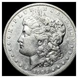 1904-S Silver Morgan Dollar CHOICE AU