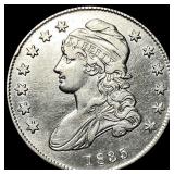 1835 Capped Bust Half Dollar CHOICE AU