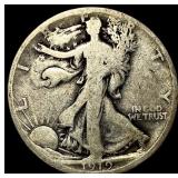 1919-D Silver Walking Liberty Half Dollar LIGHTLY