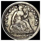 1854 Seated Liberty Half Dime CLOSELY UNCIRCULATED
