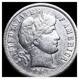 1914-D Silver Barber Dime UNCIRCULATED