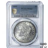 1899 Morgan Silver Dollar PCGS MS63